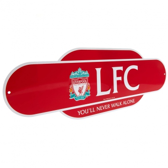 FC Liverpool semn pe perete Colour Retro Sign