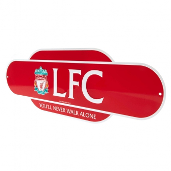 FC Liverpool semn pe perete Colour Retro Sign