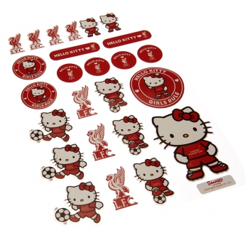 FC Liverpool set abțibilduri Hello Kitty Sticker Set