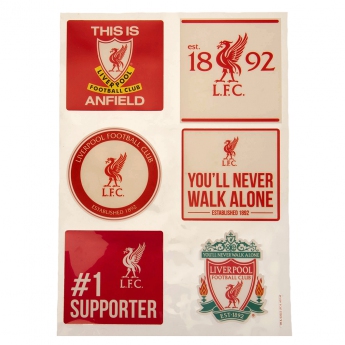 FC Liverpool abțibilduri Car Decal Set