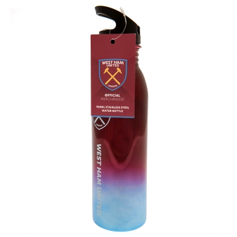 West Ham United sticlă de băut UV Metallic Drinks Bottle