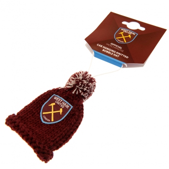 West Ham United căciulă auto Hanging Bobble Hat