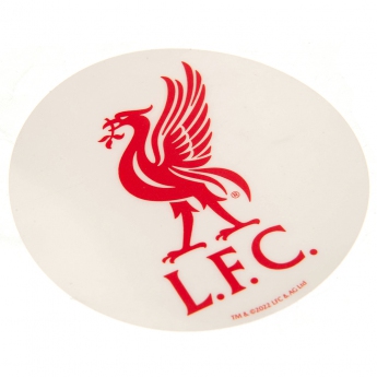 FC Liverpool abțibild Single Car Sticker LB
