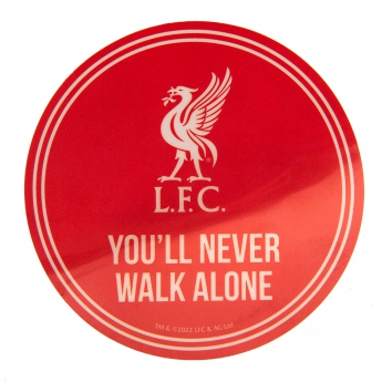 FC Liverpool abțibild Single Car Sticker YNWA