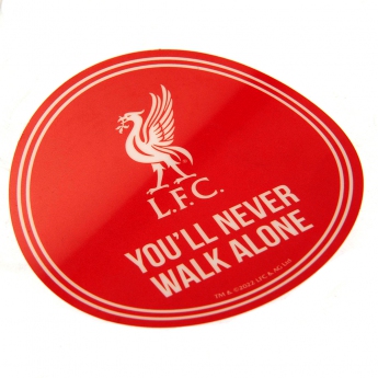 FC Liverpool abțibild Single Car Sticker YNWA