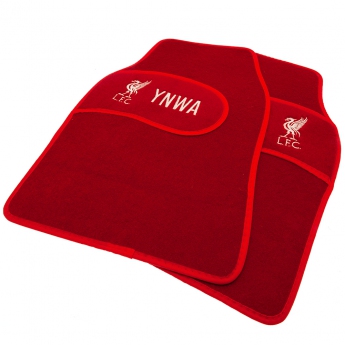 FC Liverpool covoraș auto Pair Car Mats red 2 pcs