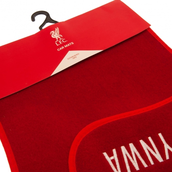 FC Liverpool covoraș auto Pair Car Mats red 2 pcs
