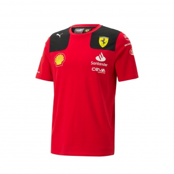 Ferrari tricou de bărbați Sainz official red F1 Team 2023