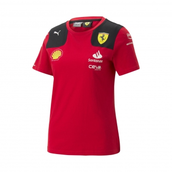 Ferrari tricou de dama official red F1 Team 2023