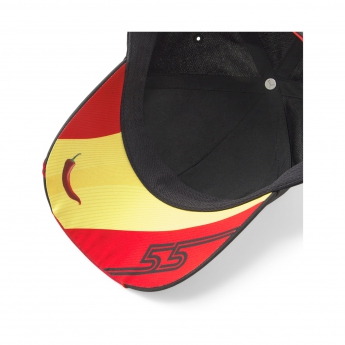 Ferrari șapcă de baseball pentru copii Sainz official red F1 Team 2023