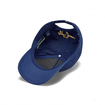 Ayrton Senna șapcă de baseball Signature Logo navy 2021