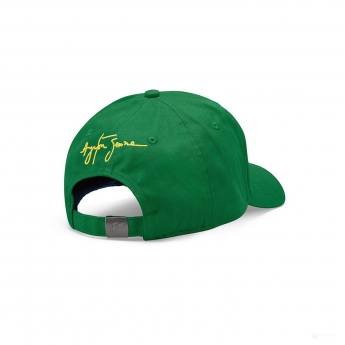 Ayrton Senna șapcă de baseball Signature Logo green 2021