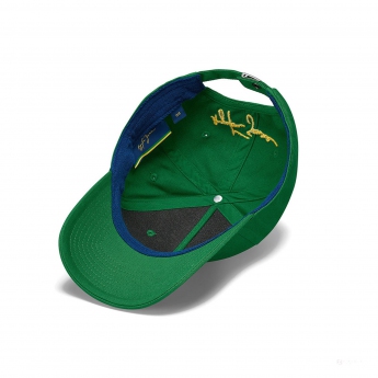 Ayrton Senna șapcă de baseball Signature Logo green 2021