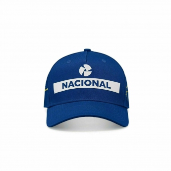 Ayrton Senna șapcă de baseball Nacional navy blue 2022