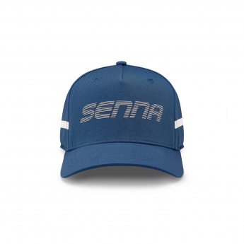 Ayrton Senna șapcă de baseball Race navy blue 2022
