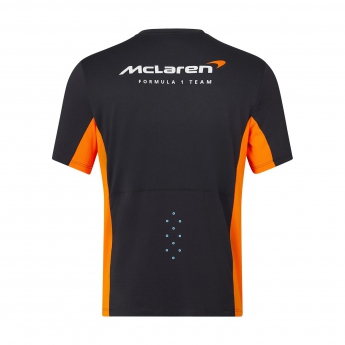 Mclaren Honda tricou de bărbați official Set up Autumn black F1 Team 2023
