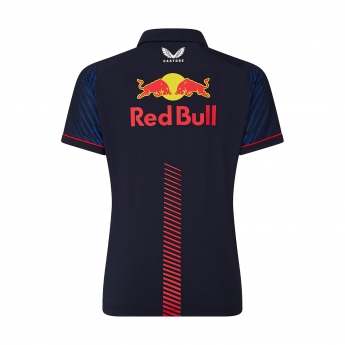 Red Bull Racing tricou polo de damă official navy Max Verstappen F1 Team 2023
