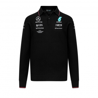 Mercedes AMG Petronas pulover de bărbați official black F1 Team 2023