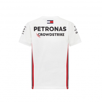 Mercedes AMG Petronas tricou de copii official white F1 Team 2023
