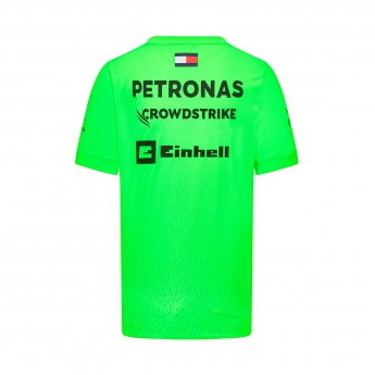 Mercedes AMG Petronas tricou de bărbați Set Up green F1 Team 2023