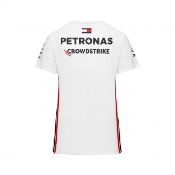 Mercedes AMG Petronas tricou de dama official white F1 Team 2023