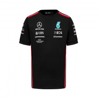 Mercedes AMG Petronas tricou de bărbați official black F1 Team 2023