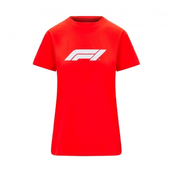 Formula 1 tricou de dama Logo Red F1 Team 2023