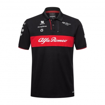 Alfa Romeo Racing tricou polo official black F1 Team 2023