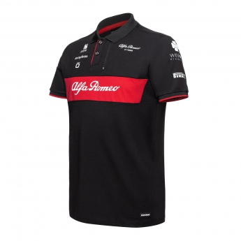 Alfa Romeo Racing tricou polo official black F1 Team 2023