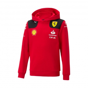 Ferrari hanorac cu glugă pentru copii official red F1 Team 2023