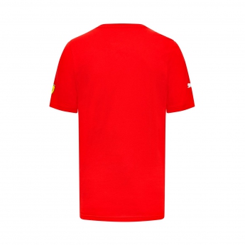 Ferrari tricou de bărbați Sainz Driver Red F1 Team 2023