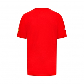 Ferrari tricou de bărbați Sainz Driver Red F1 Team 2023