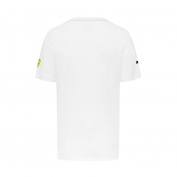 Ferrari tricou de bărbați Leclerc Driver White F1 Team 2023