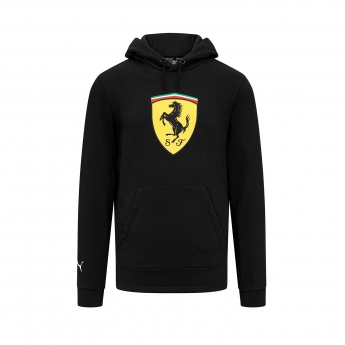 Ferrari hanorac de bărbați cu glugă Shield black F1 Team 2023