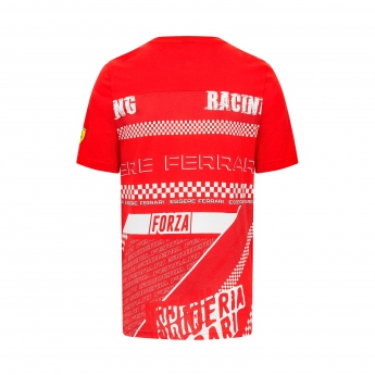 Ferrari tricou de bărbați Graphic red F1 Team 2023