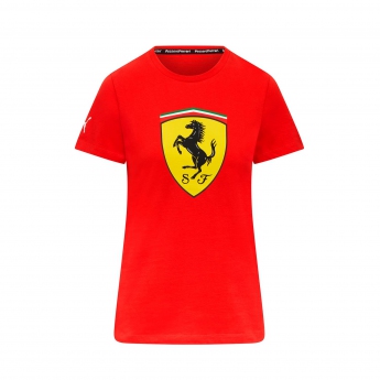 Ferrari tricou de dama Shield red F1 Team 2023