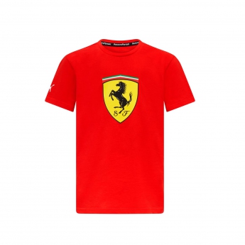 Ferrari tricou de copii Shield red F1 Team 2023