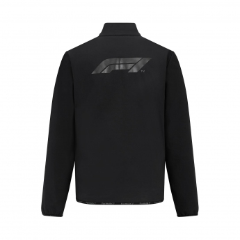 Formula 1 geacă de bărbați Logo Softshell Black F1 Team 2023