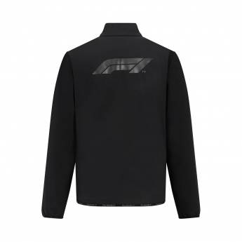 Formula 1 geacă de bărbați Logo Softshell Black F1 Team 2023