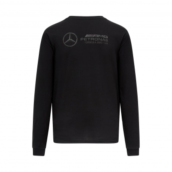 Mercedes AMG Petronas tricou de bărbați cu mânecă lungă Classic Black F1 Team 2023