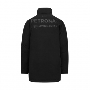 Mercedes AMG Petronas geacă de bărbați cu glugă Winter black F1 Team 2023