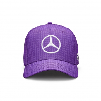 Mercedes AMG Petronas șapcă de baseball pentru copii Lewis Hamilton purple F1 Team 2023
