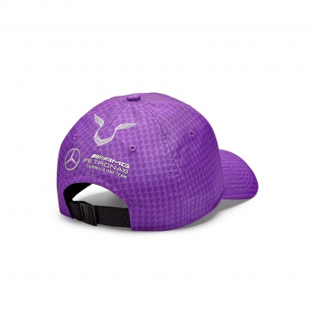Mercedes AMG Petronas șapcă de baseball pentru copii Lewis Hamilton purple F1 Team 2023