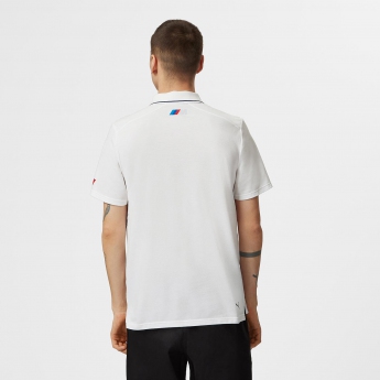 BMW Motorsport tricou polo white 2023