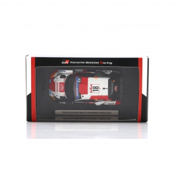 Toyota Gazoo Racing model 1/43 Yaris GR WRC Monte Carlo Takamoto Katsuta