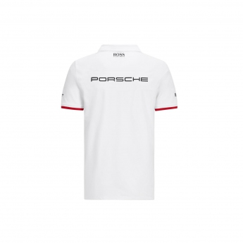 Porsche Motorsport tricou polo White 2021