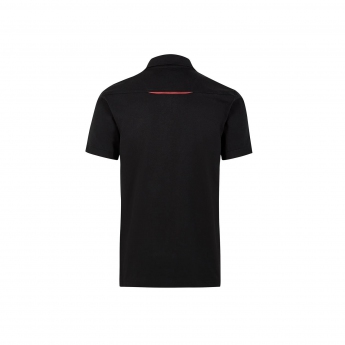 Porsche Motorsport tricou polo Logo black 2021