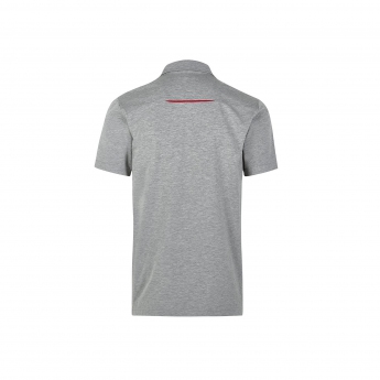 Porsche Motorsport tricou polo Logo grey 2021