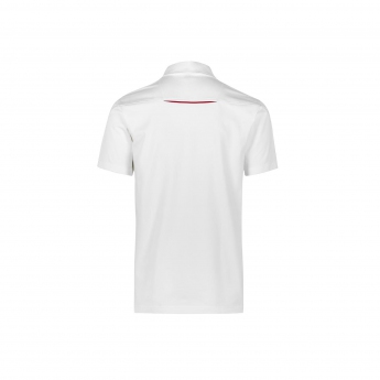 Porsche Motorsport tricou polo Logo White 2021