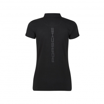 Porsche Motorsport tricou polo de damă Logo black 2021